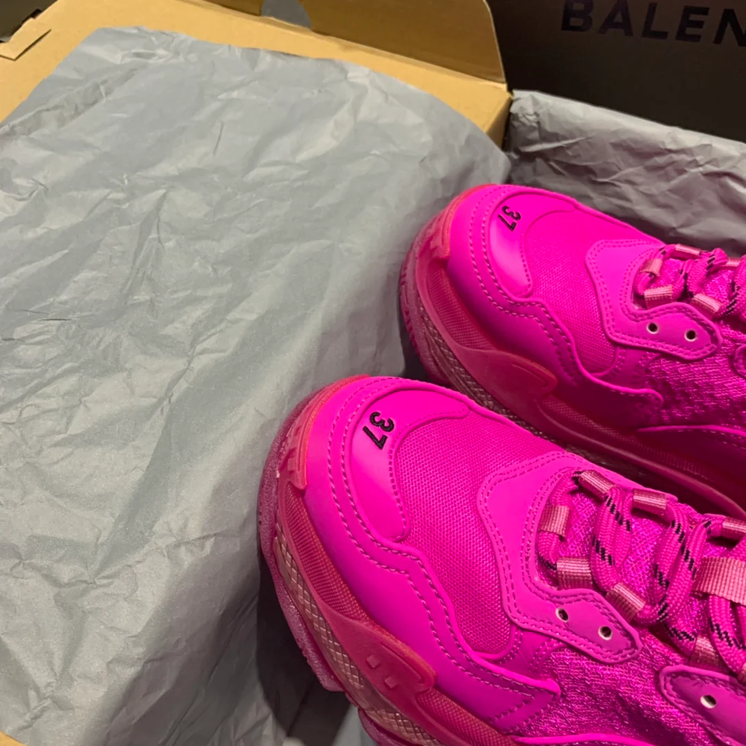 Li Shi - Папины кроссовки - Подошва с воздушной подушкой - Персиково-розовый