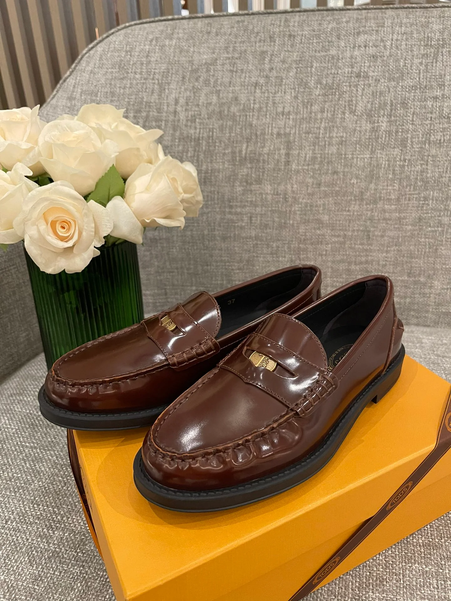 Обувь Tods Afro - коричневая