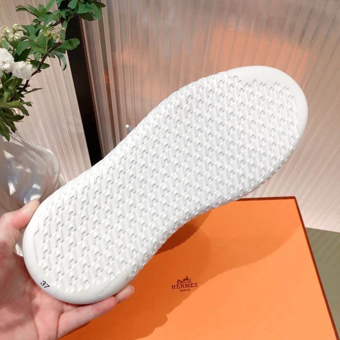 Hermes - Белые кроссовки - Повседневная обувь - Кроссовки