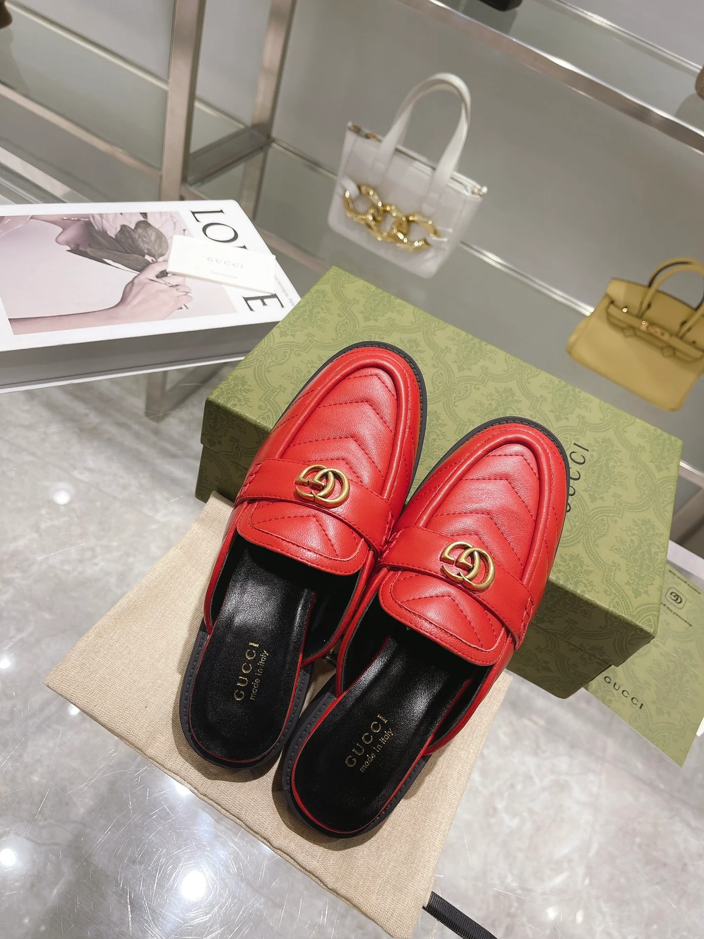 Gucci - 22 Ранняя весна - Мюли - Тапочки