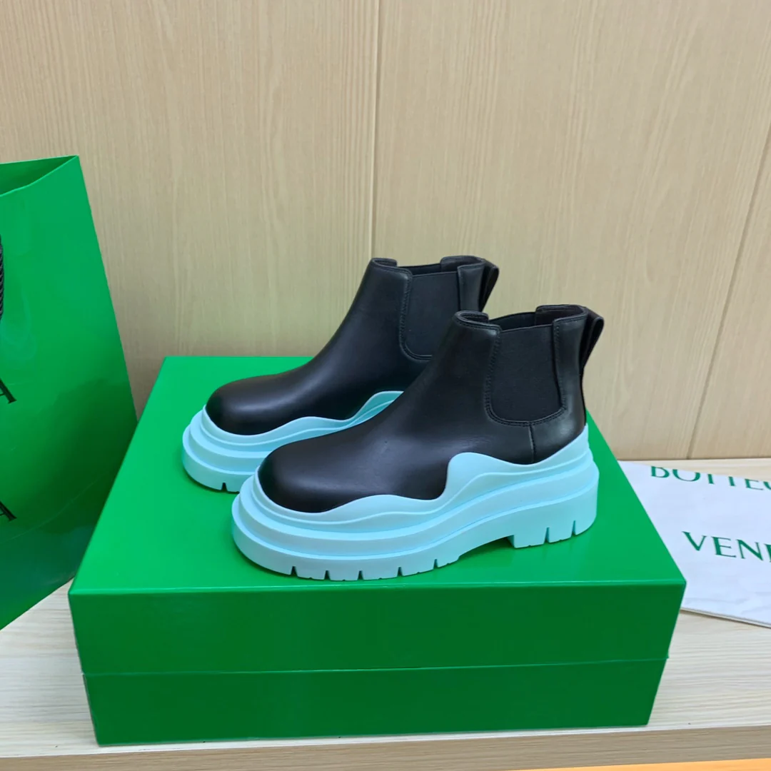 Новые ботильоны BV-22 осенне-зимней коллекции - белая подошва