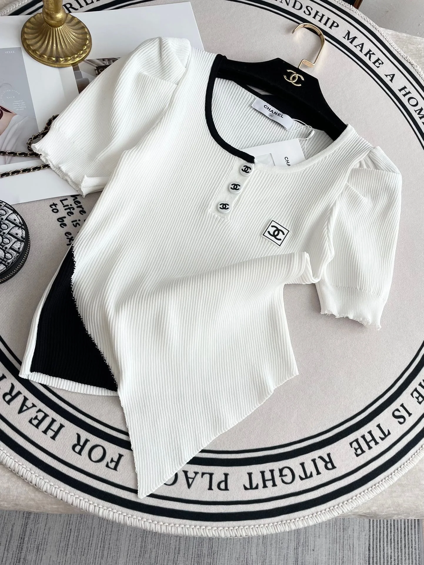 Chanel - 2403 - Вязаный свитер в стиле 