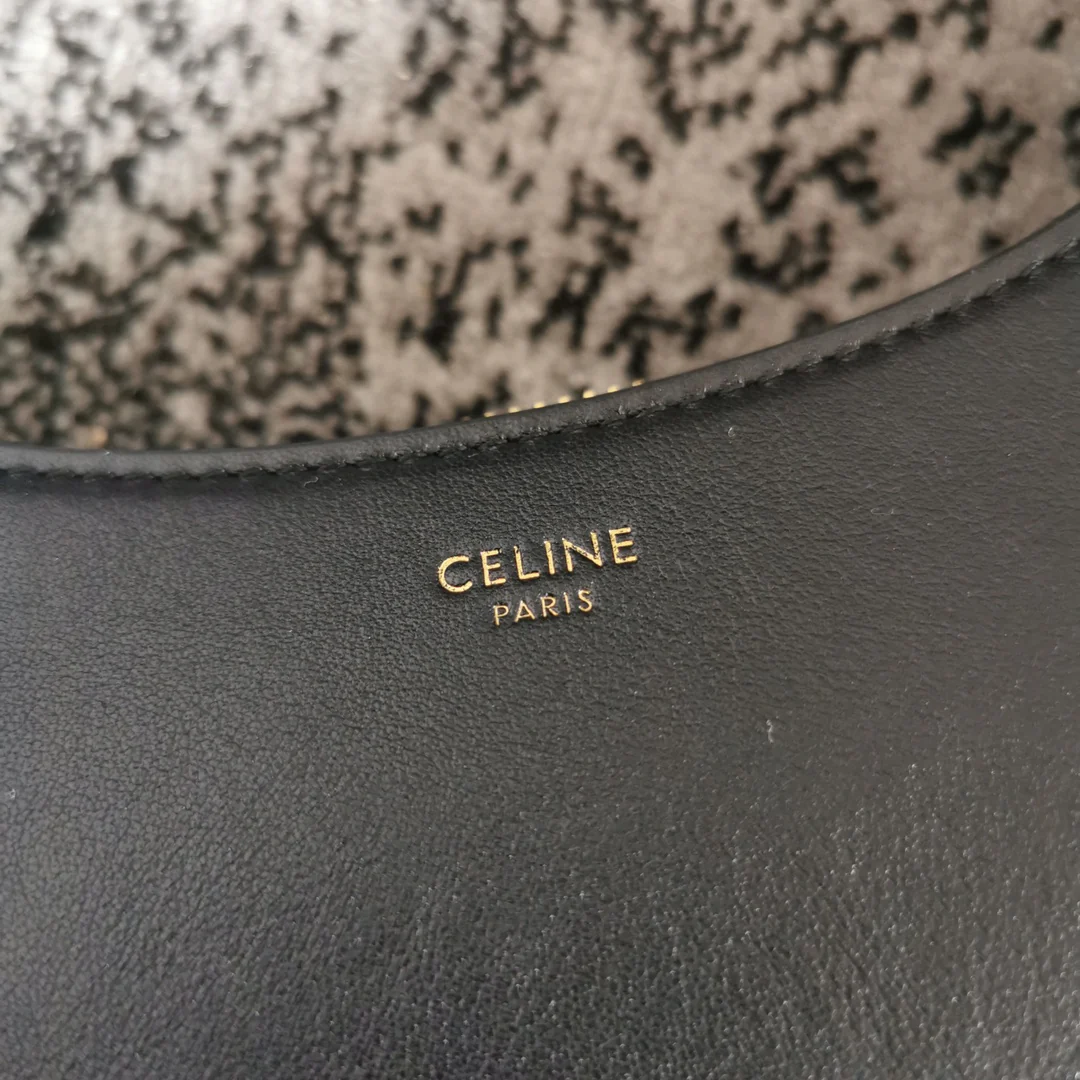 Сумка через плечо Celine Ava - гладкая кожа - черная