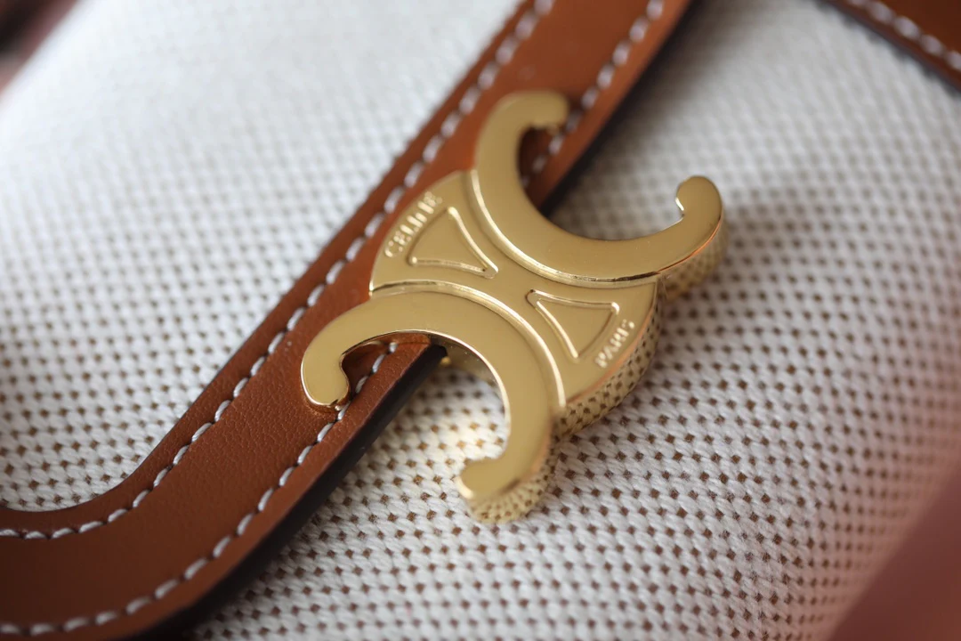 Кошелек Celine Small Flap Wallet - ткань и коровья кожа