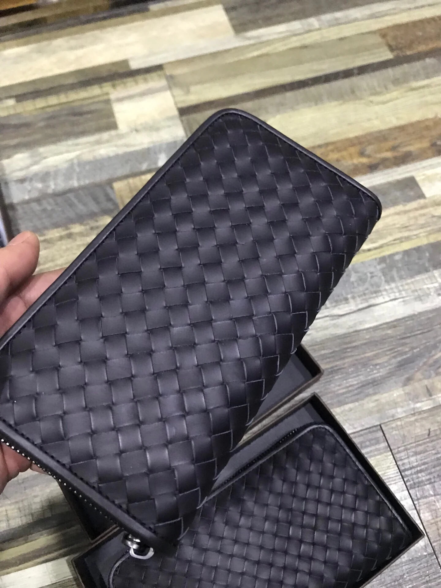 BV 拉链长夹-意大利原厂胎牛皮