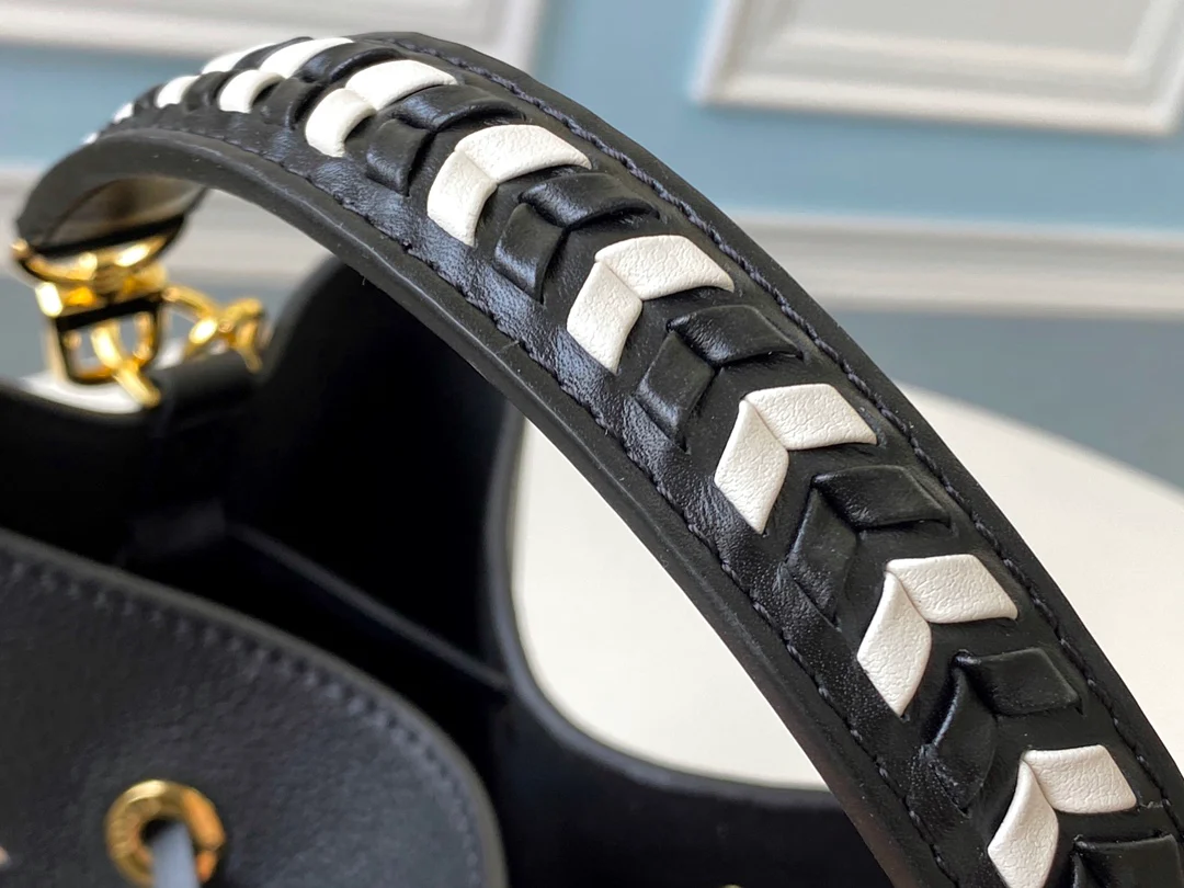 сумка-ведро lv-m56890-black-neonoe-medium