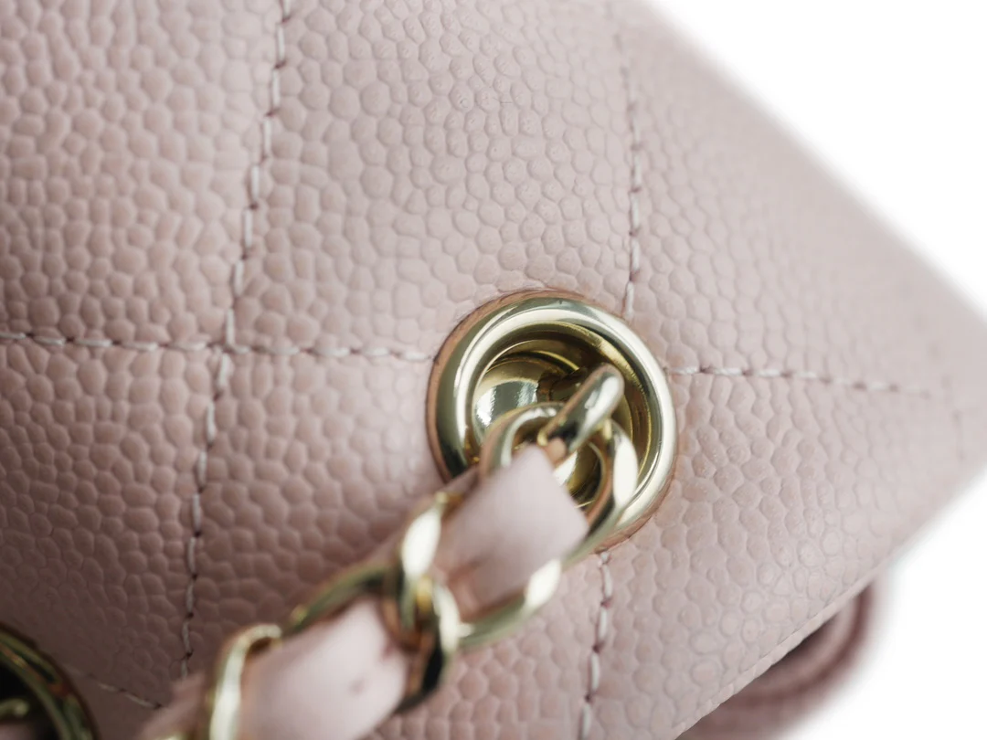 Chanel - Новая маленькая сумка через плечо Tank Duma - Два боковых кармана - Светло-розовый