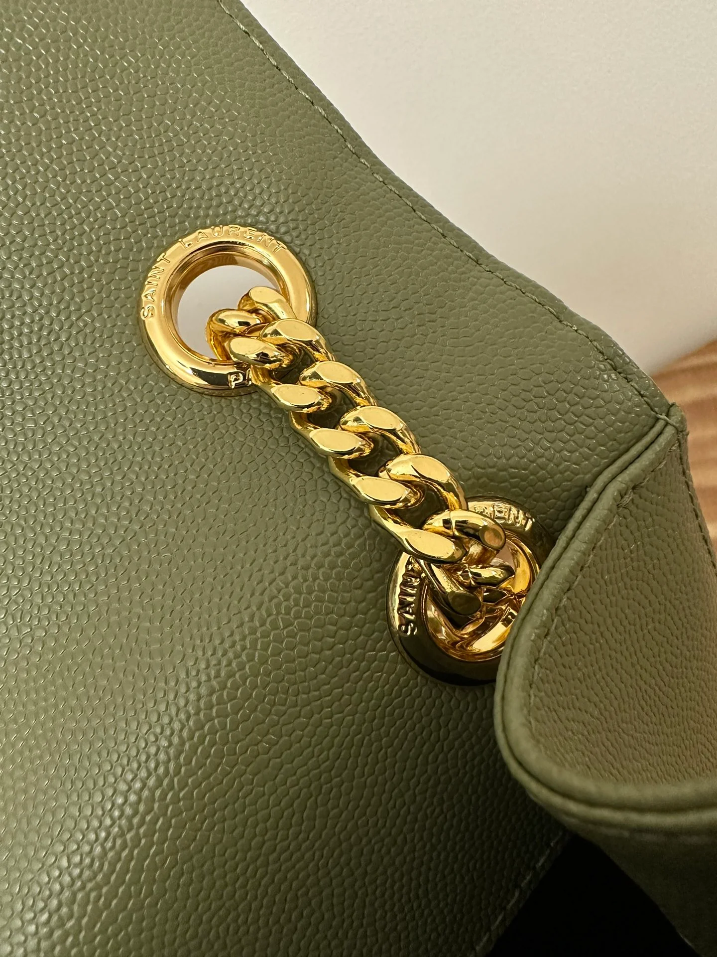 Конверт YSL - светло-зеленый