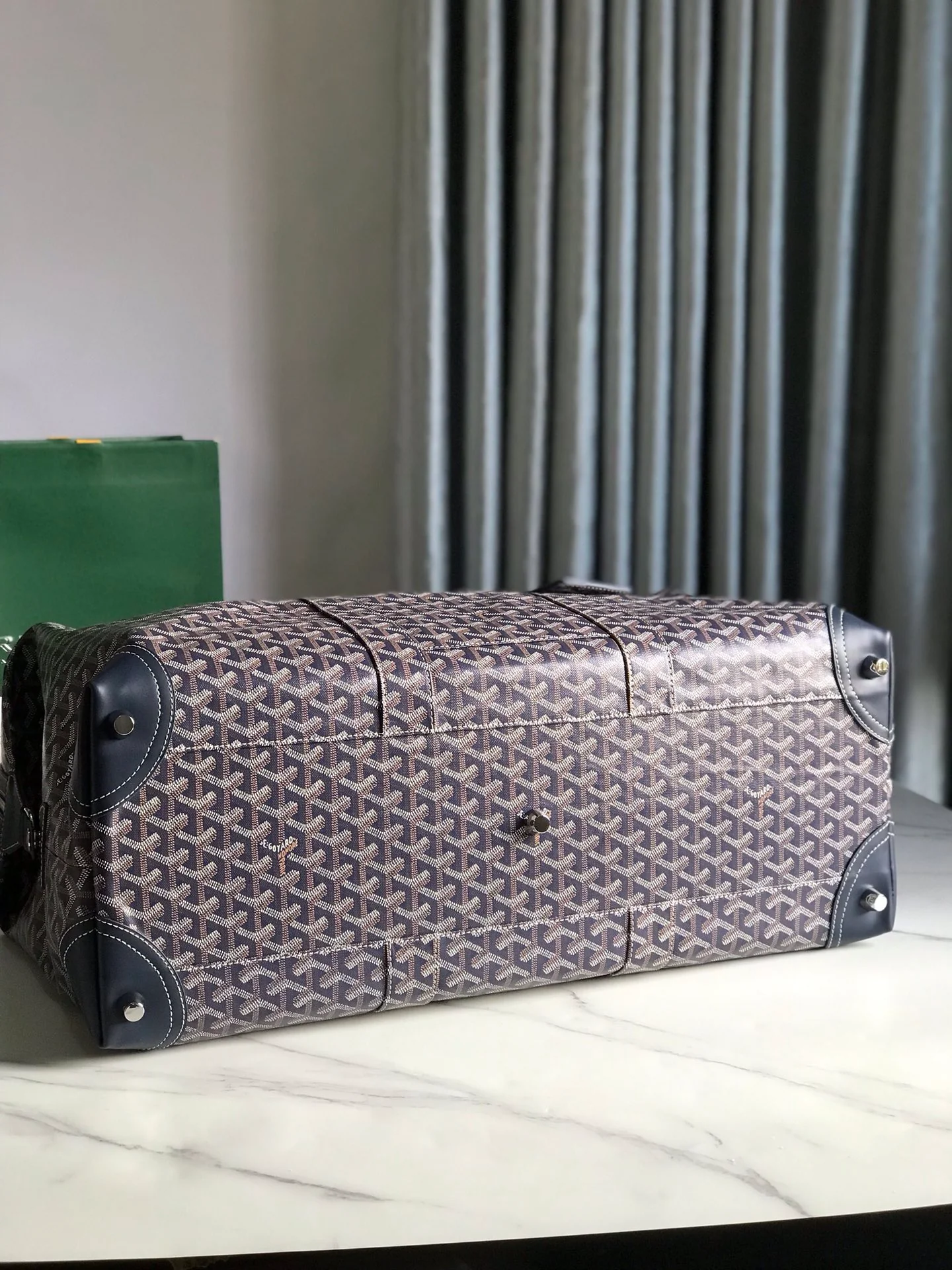 Дорожная сумка Goyard Boeing - темно-синяя
