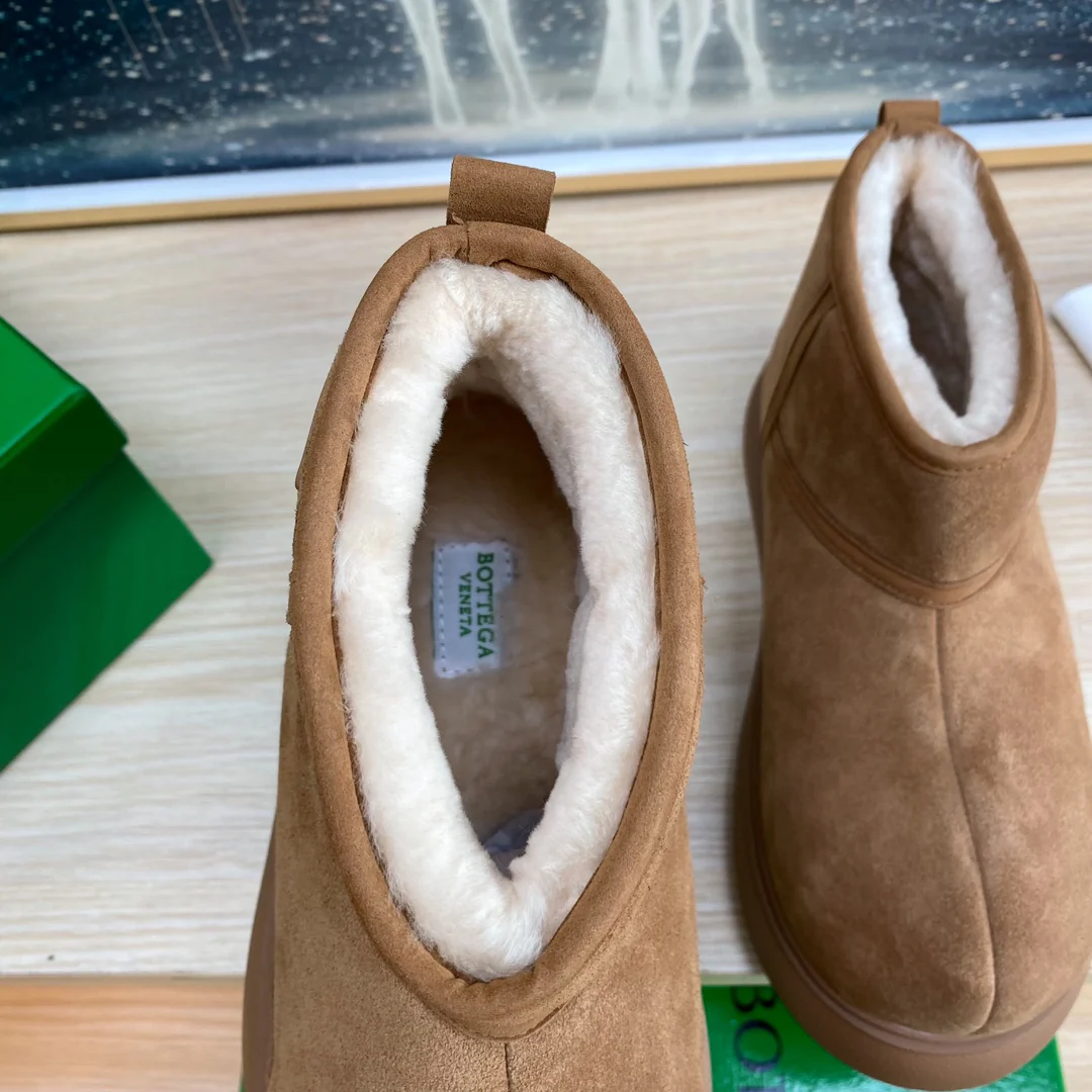 Снежные ботинки BV - светло-коричневые