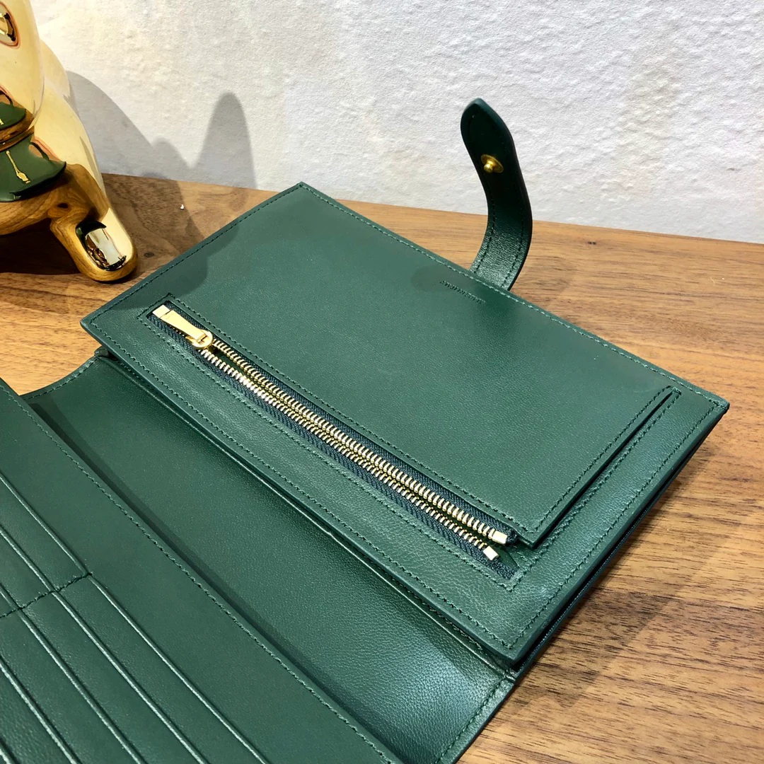 ремешок Celine, большой длинный кошелек, кожа ящерицы, 1