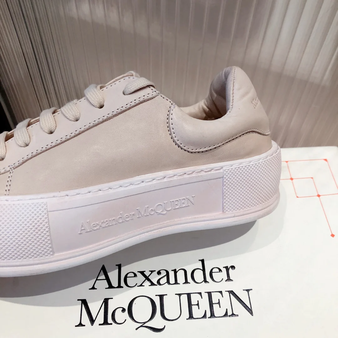 Кед на платформе McQueen, розовый