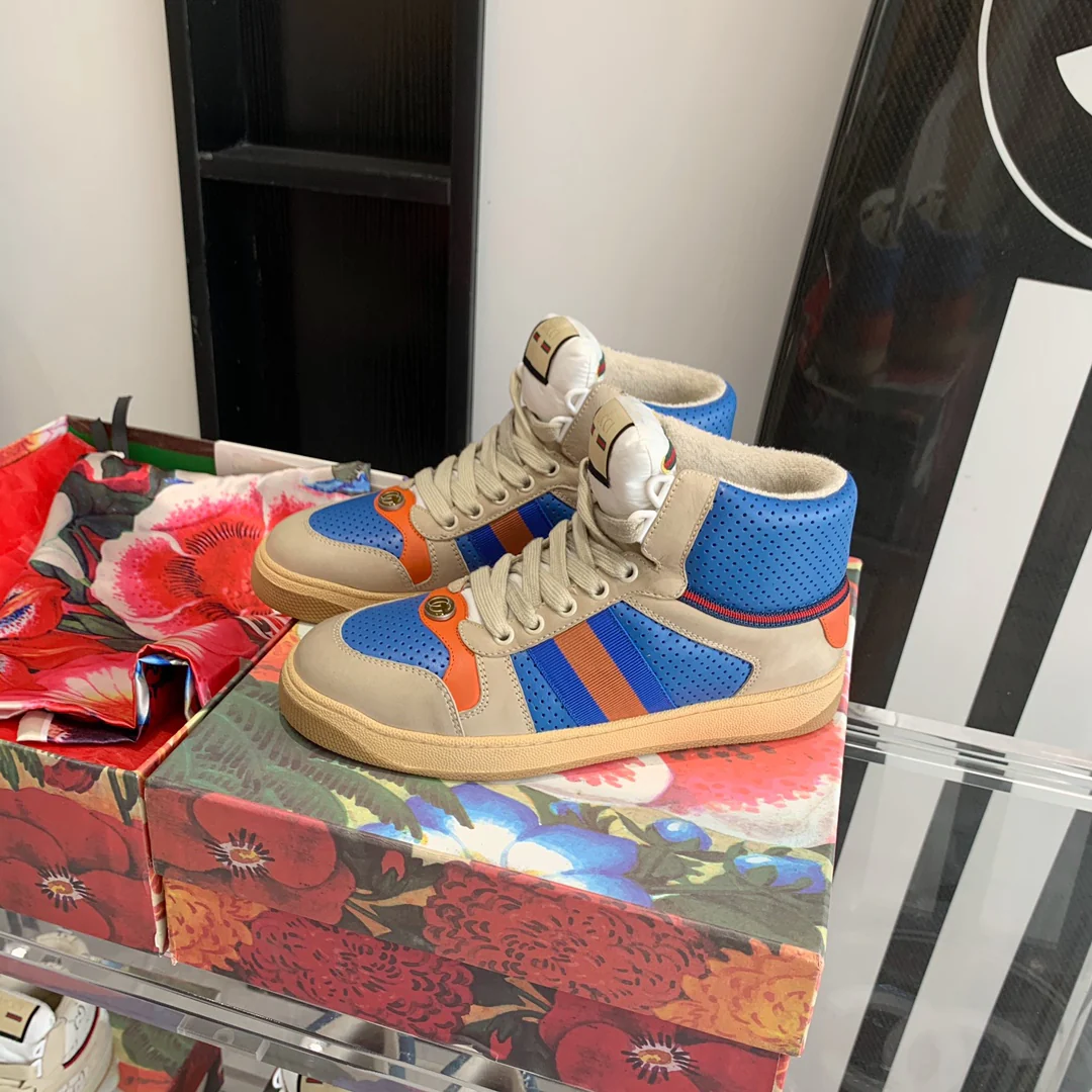 Высокие кроссовки Gucci - Грязные кроссовки - Кроссовки - 4