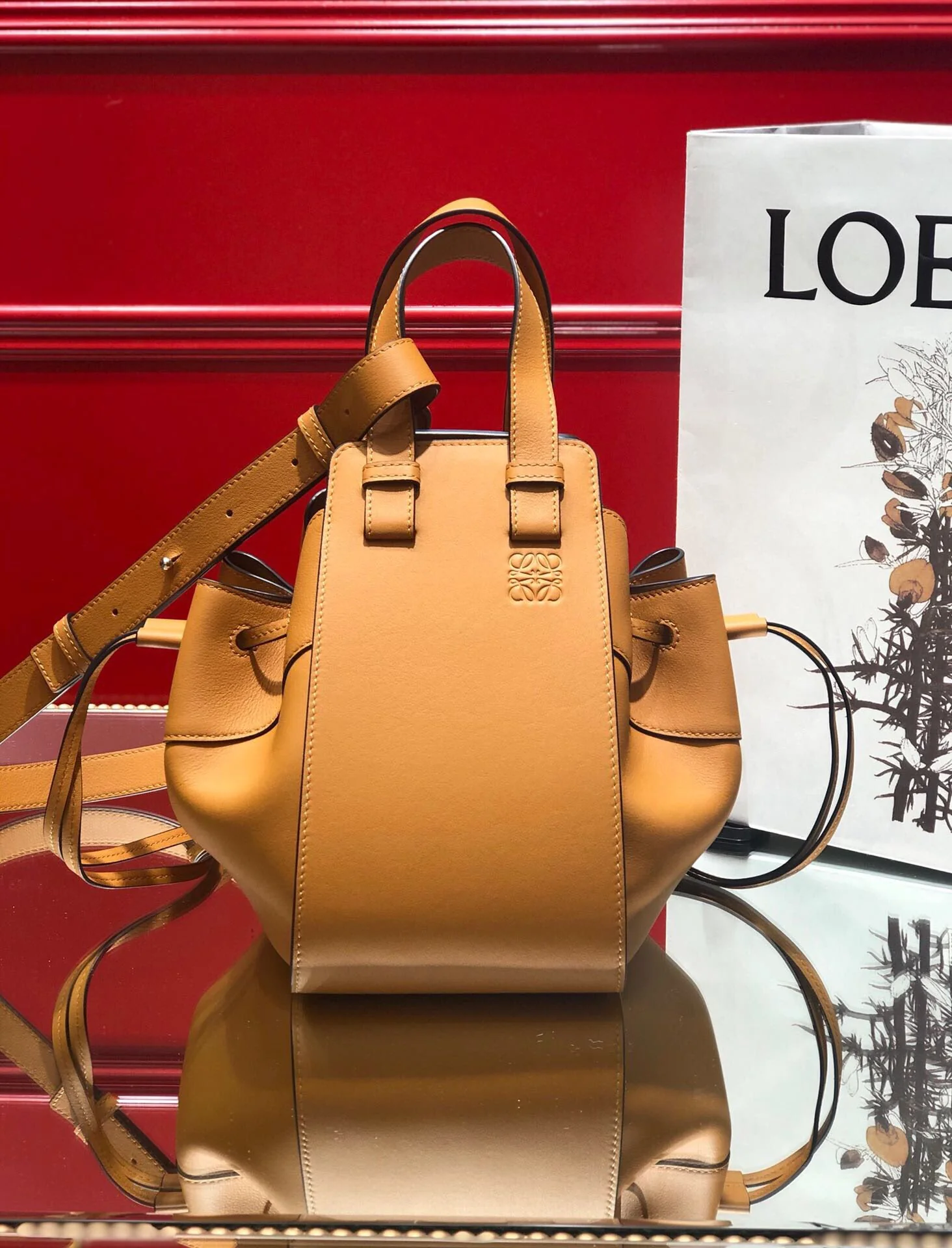 Гамак Loewe с завязками, маленький размер 21-14-26 см-14