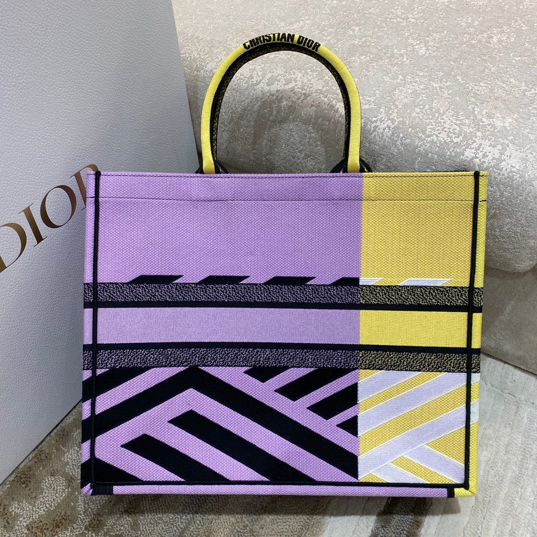 Большая сумка Dior Book Tote 41-5 см, серия ?Красочные джунгли?, 41-5 см.