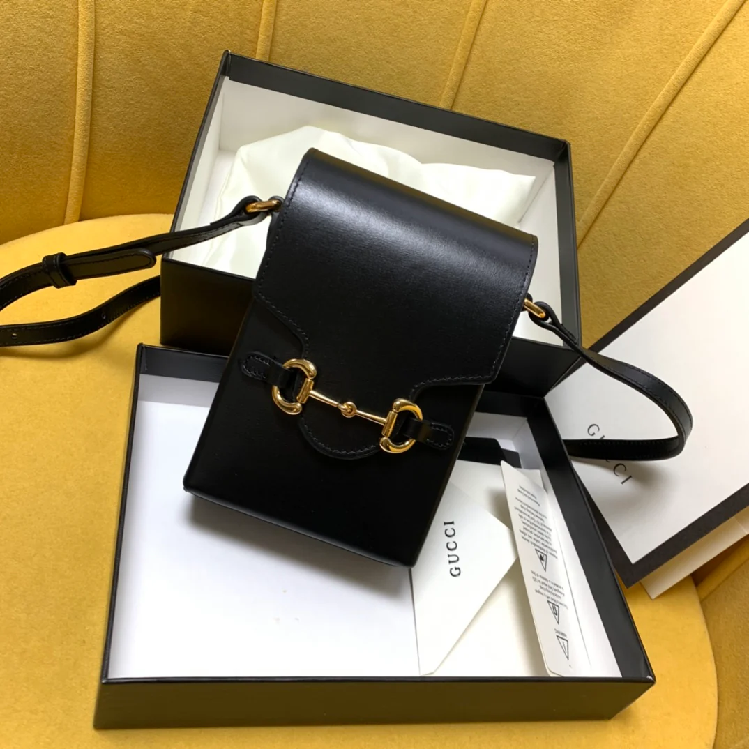 Gucci-1955马衔扣手机包-鹿晗同款