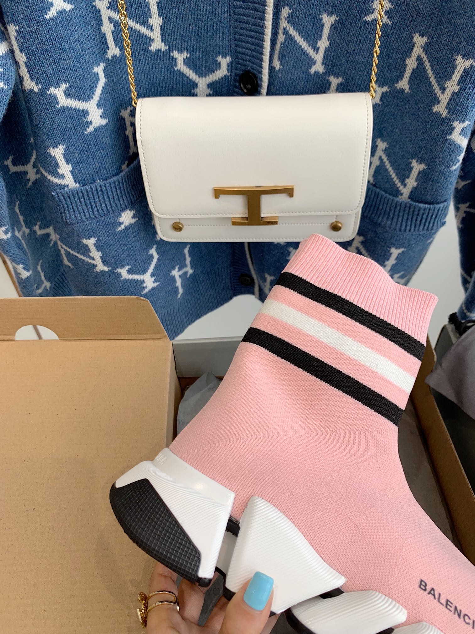 Balenciaga - Туфли-носки - 1