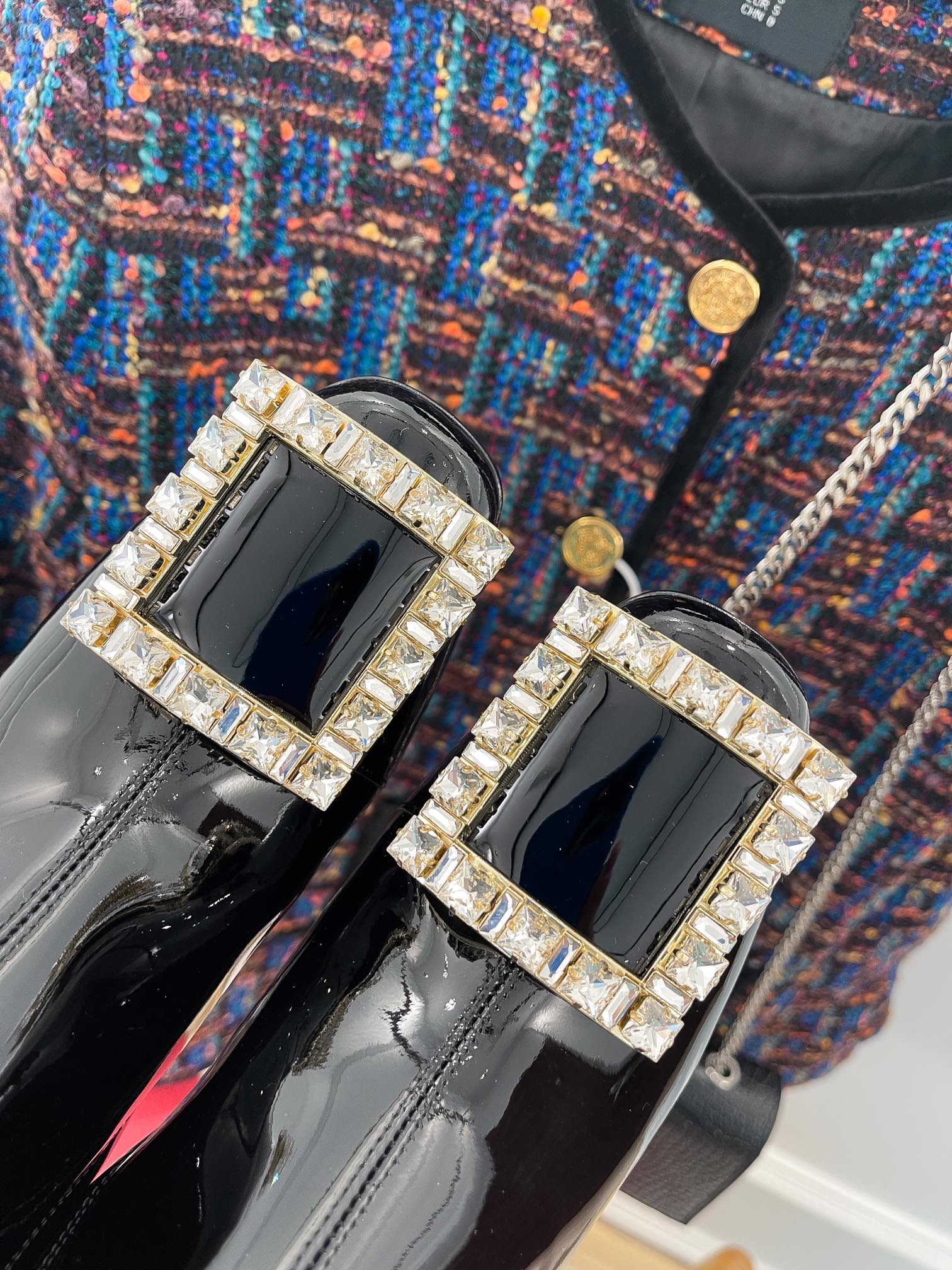 Обувь RV - Коллекция осень/зима 2022 - Высокие ботинки на массивном каблуке