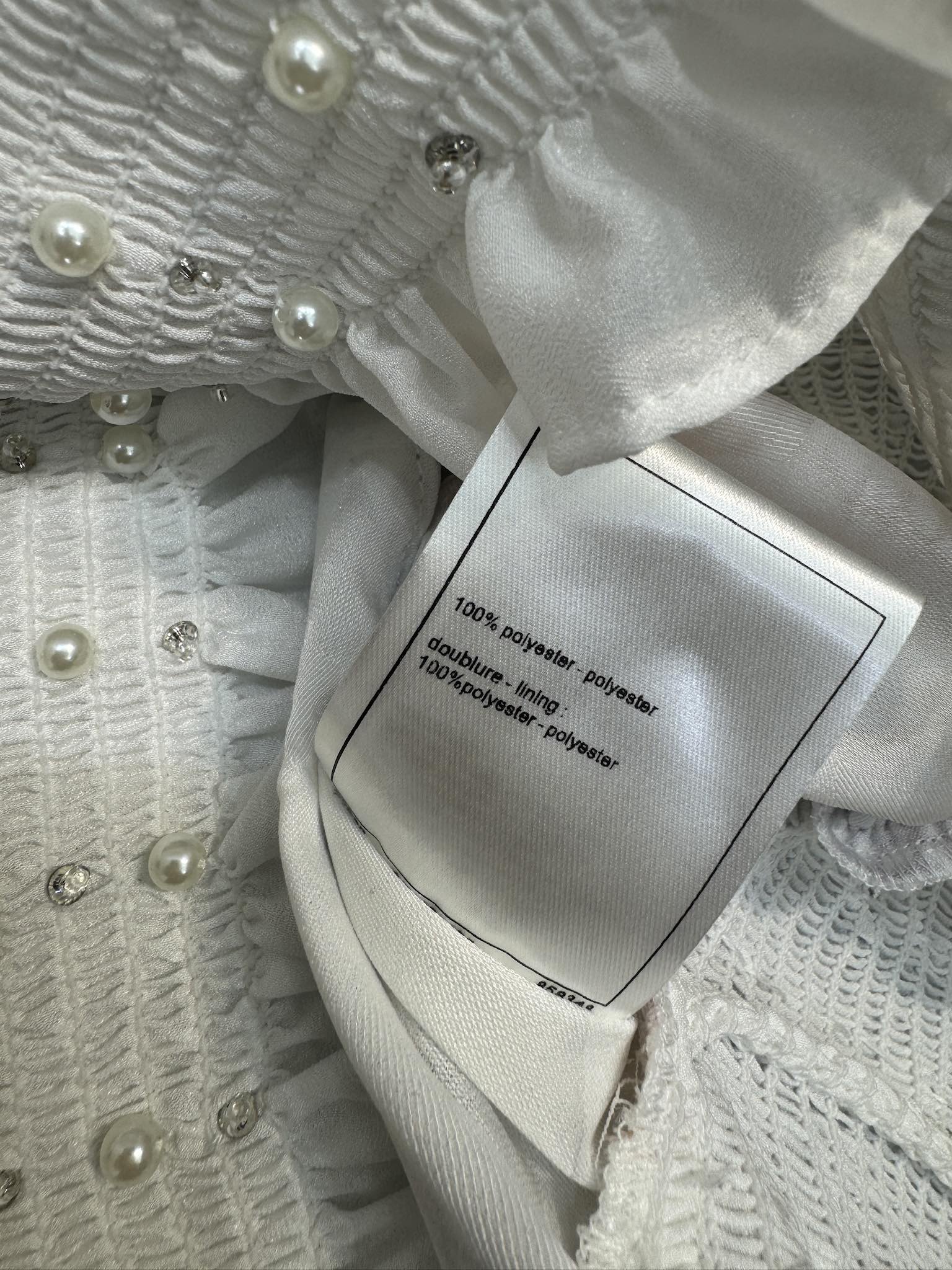 Майка Chanel 2403, расшитая бисером.