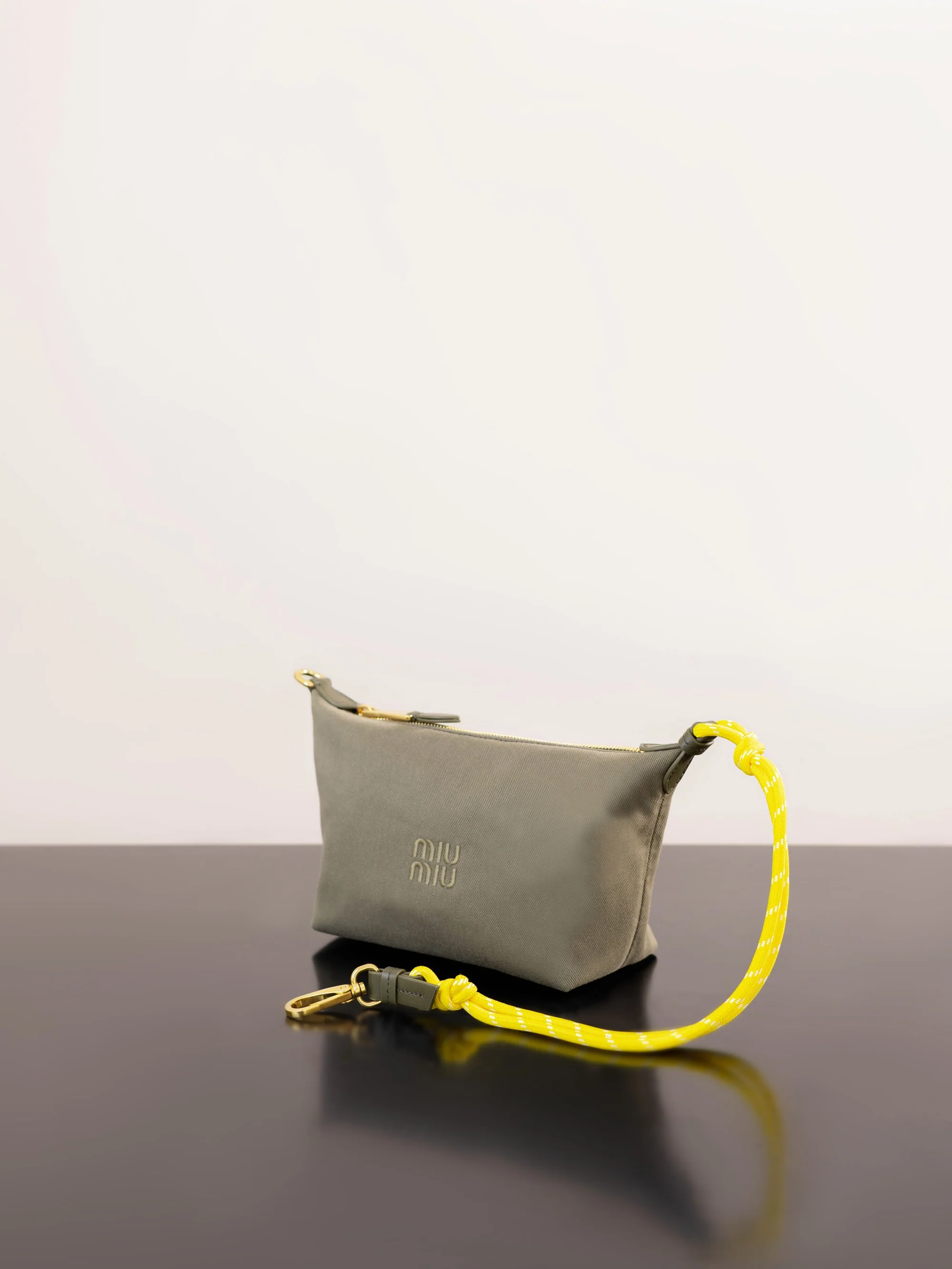 Сумка для бенто Miu Miu-5ne841m650 - оливково-зеленая