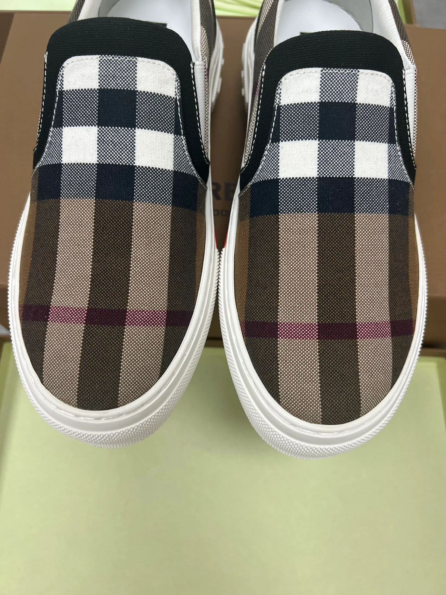 Повседневные балетки Burberry в клетку - для пары