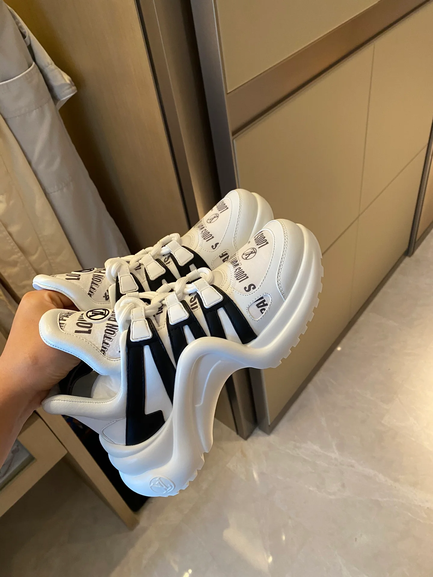 Обувь LV - кроссовки LV Trainer - 13