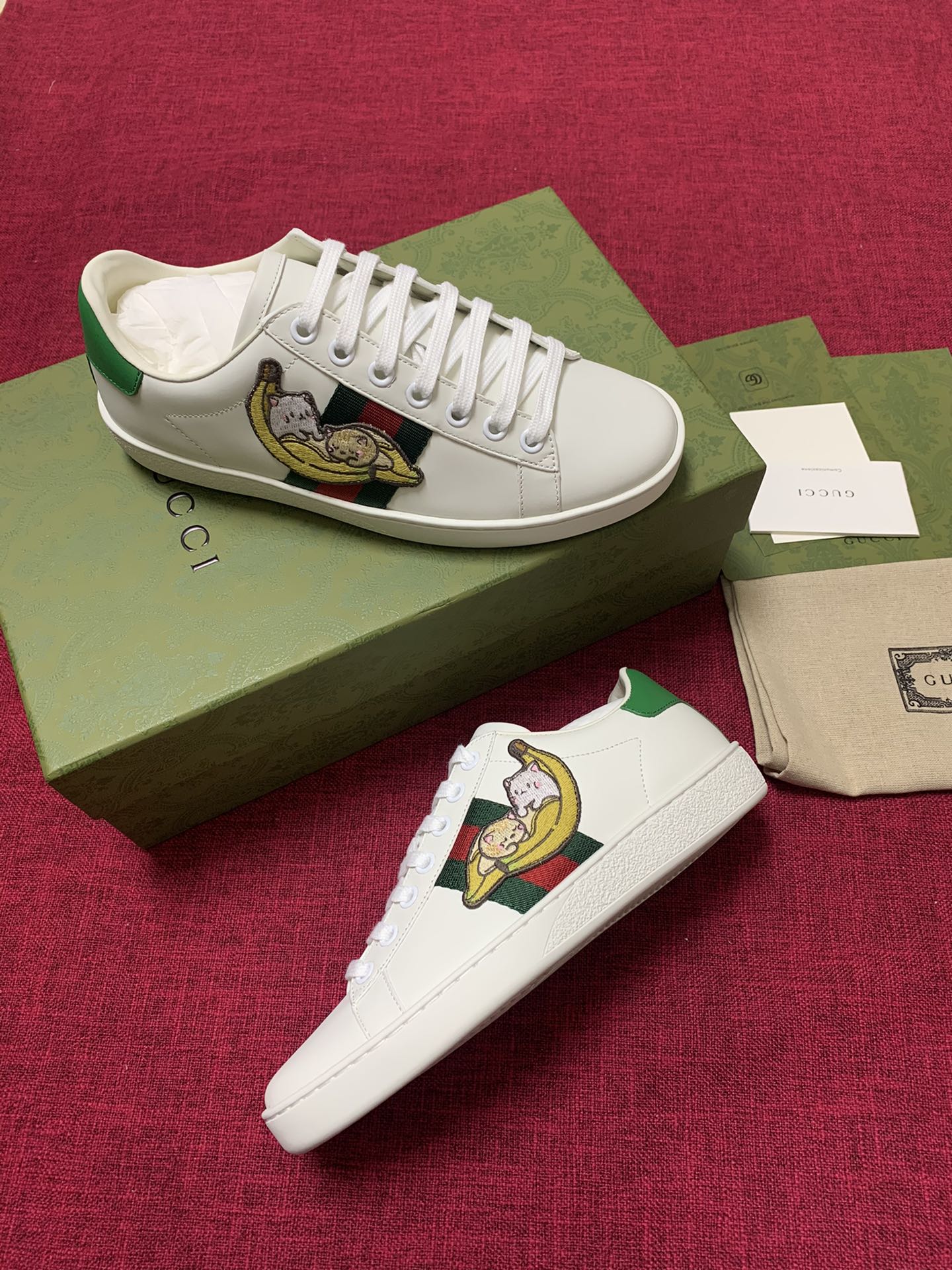 Gucci - Белые кроссовки - Кроссовки - Повседневная обувь - 15