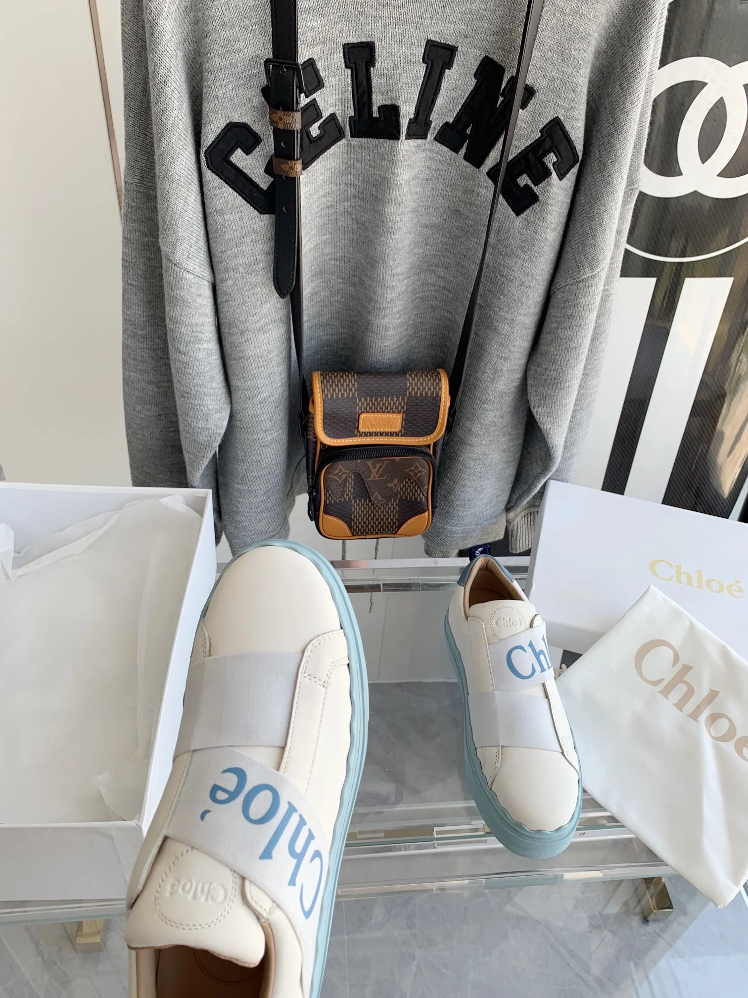 Хлоя - Белые кроссовки - Повседневная обувь