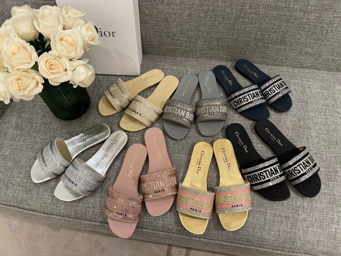 Dior - Тапочки - Туфли на массивном каблуке