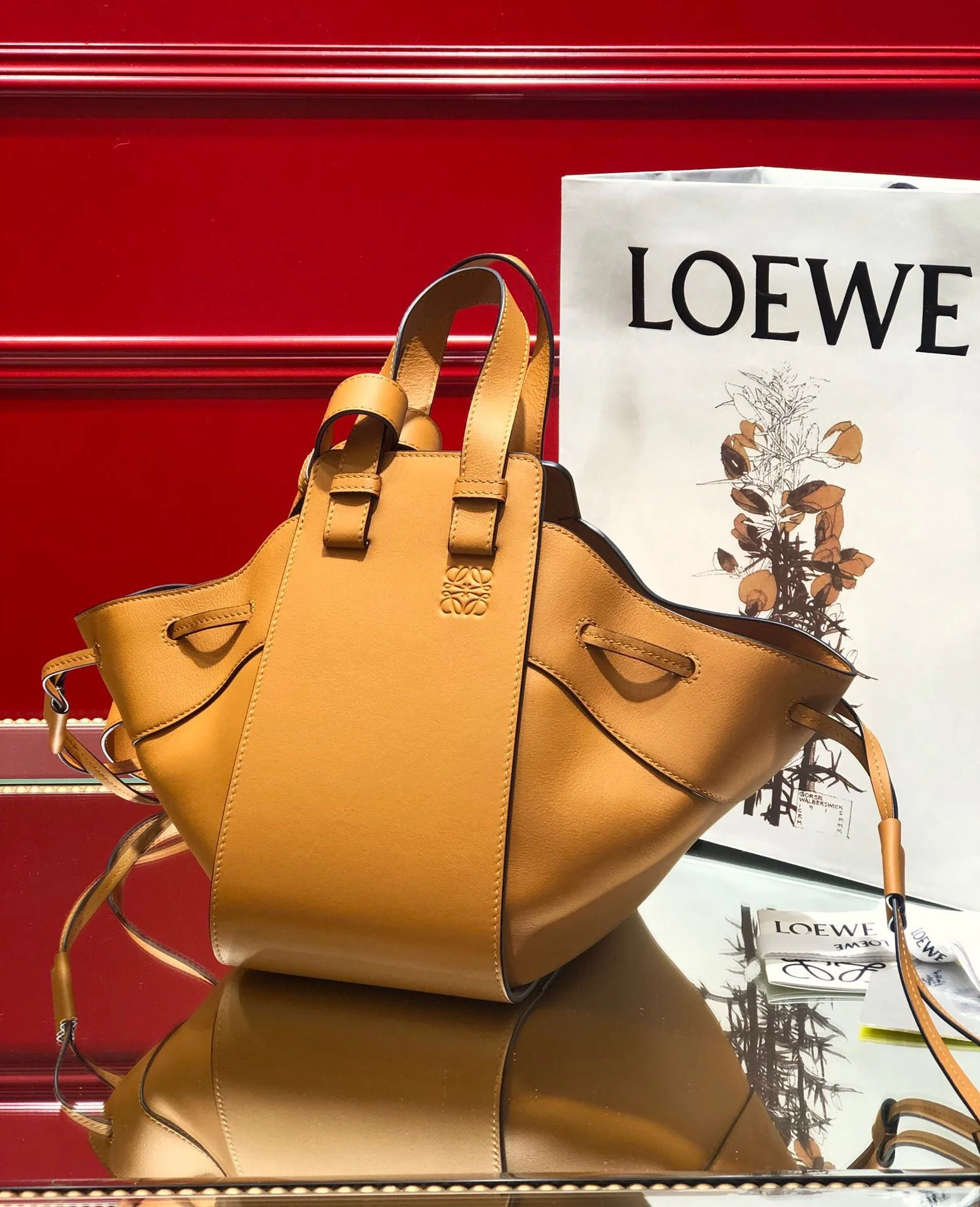 Гамак Loewe с завязками, маленький размер 21-14-26 см-14