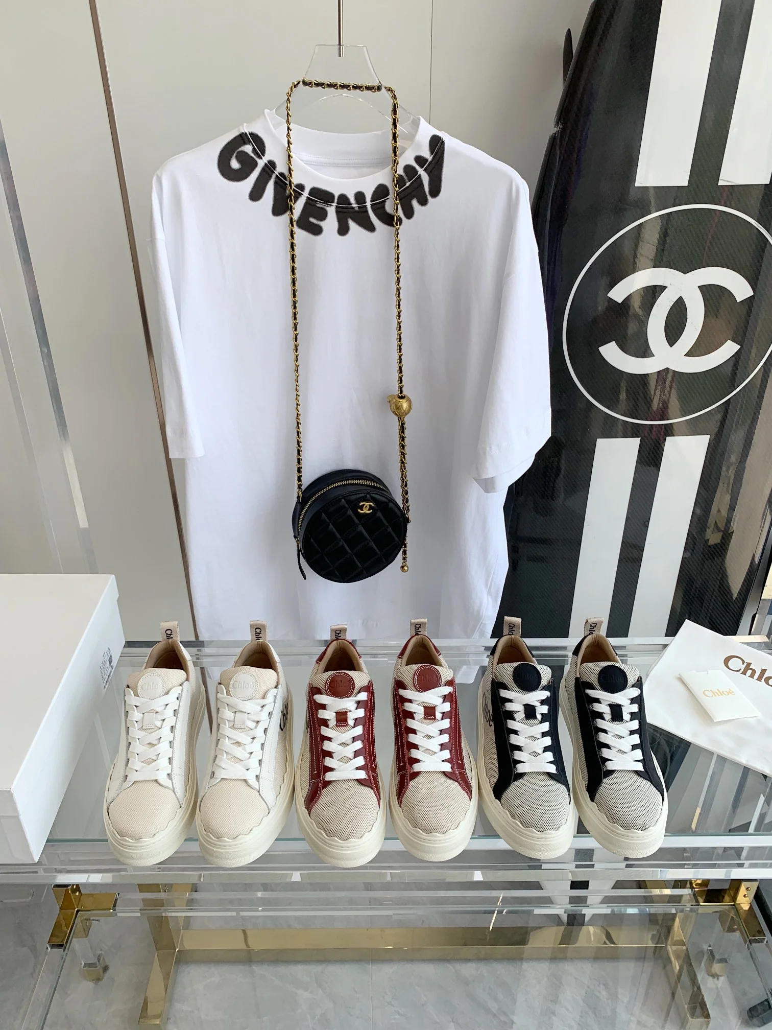 Хлоя - Белые кроссовки - Кроссовки на платформе - Повседневная обувь - 2