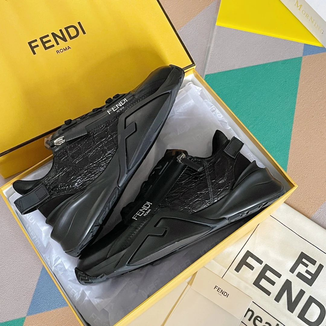 Fendi - Повседневные кроссовки - Черные
