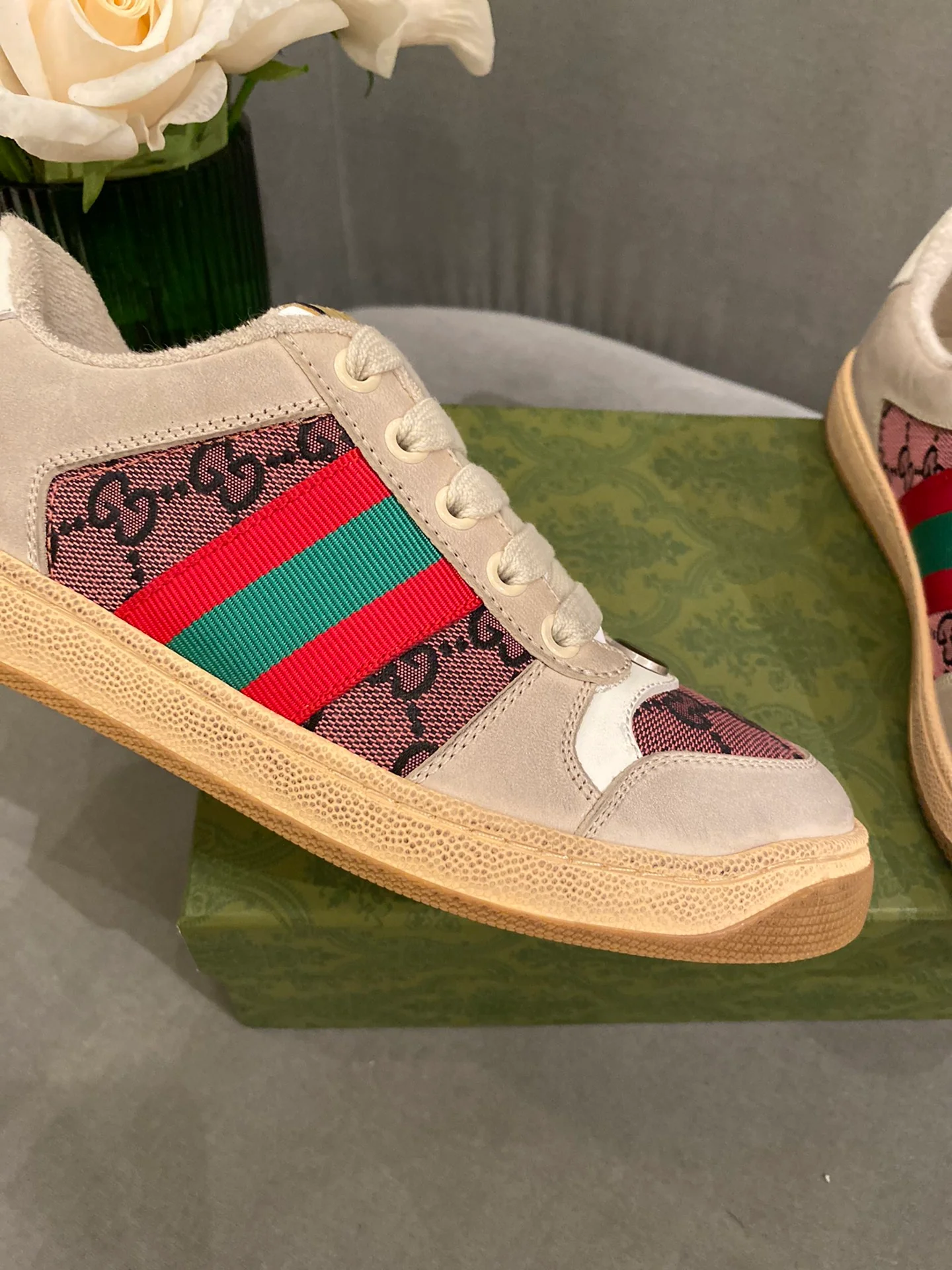 Gucci - Грязные туфли - Кроссовки - 4