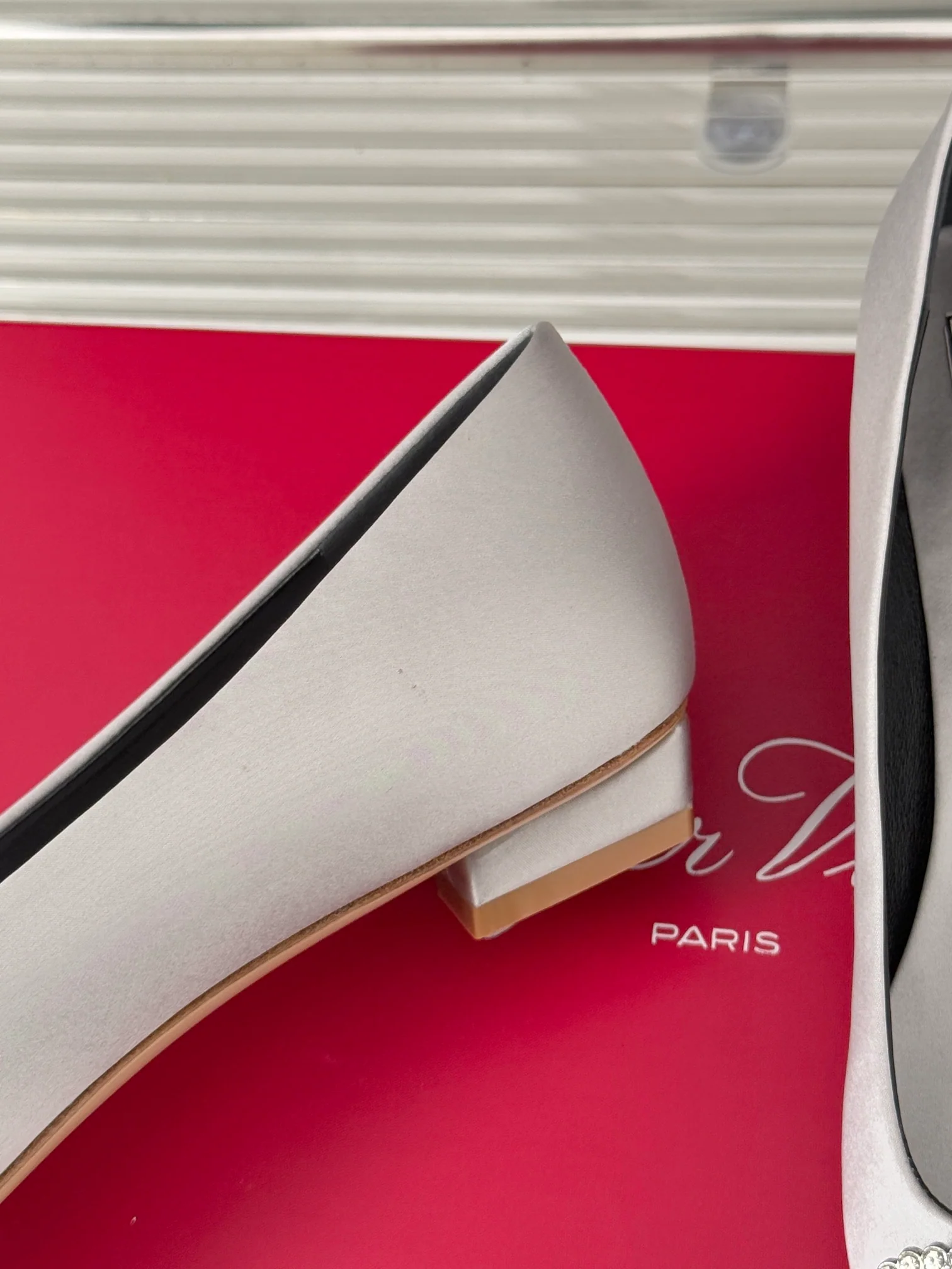 Обувь RV - Лоферы с двойной С-образной цепочкой - Серые