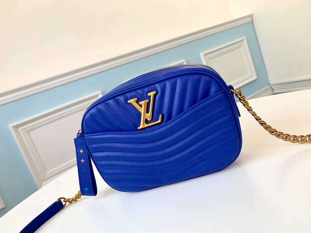 m53901-LV-2019-Spring/Summer-New-Wave-Camera Bag-Laser Blue