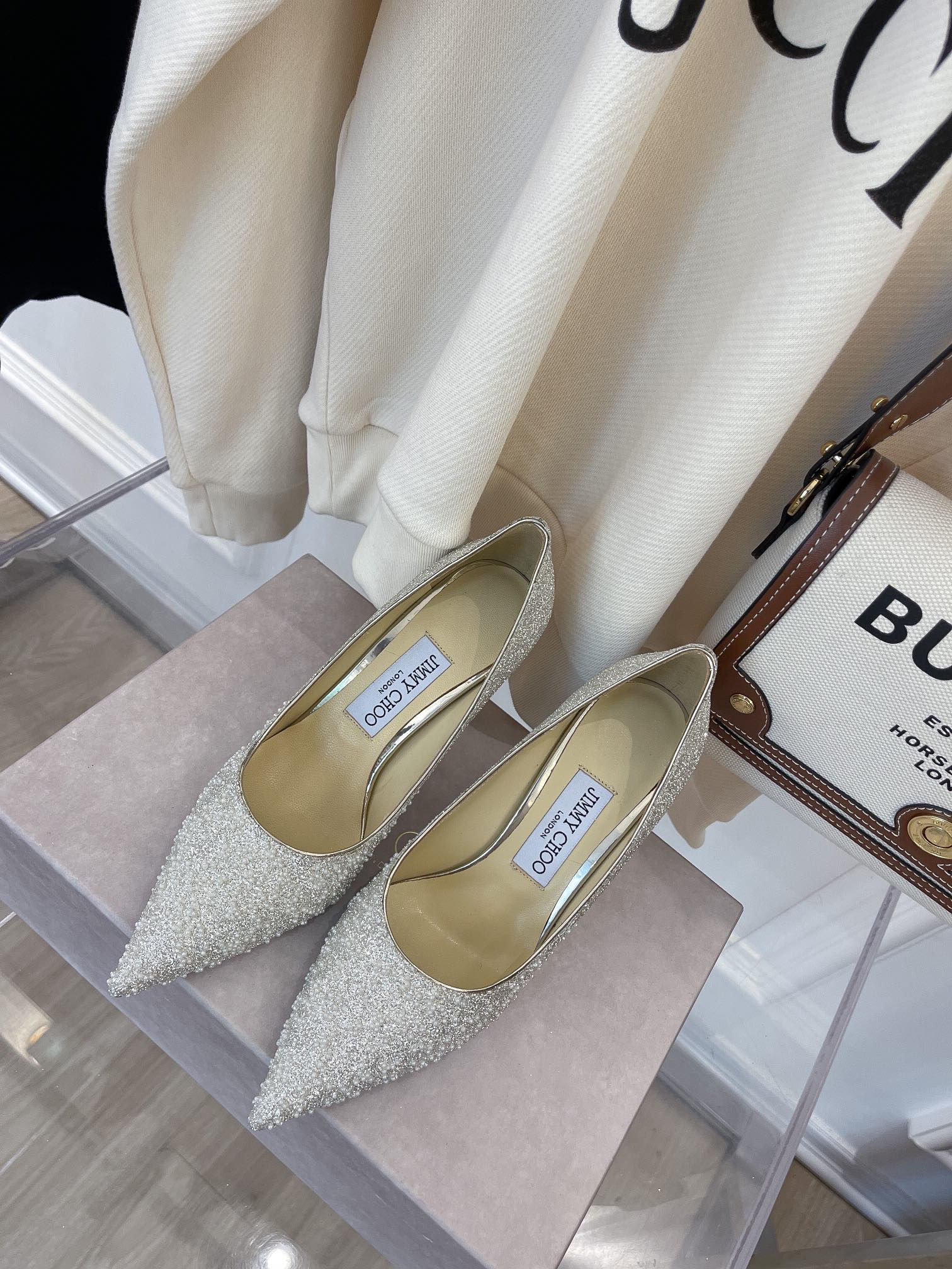 Туфли на высоком каблуке Jimmy Pearl