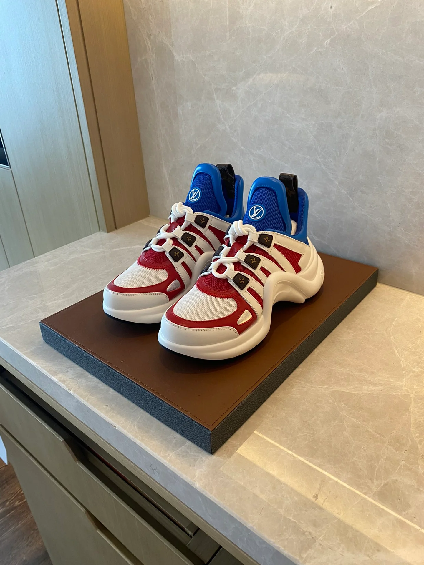 Обувь LV - кроссовки LV Trainer - 10