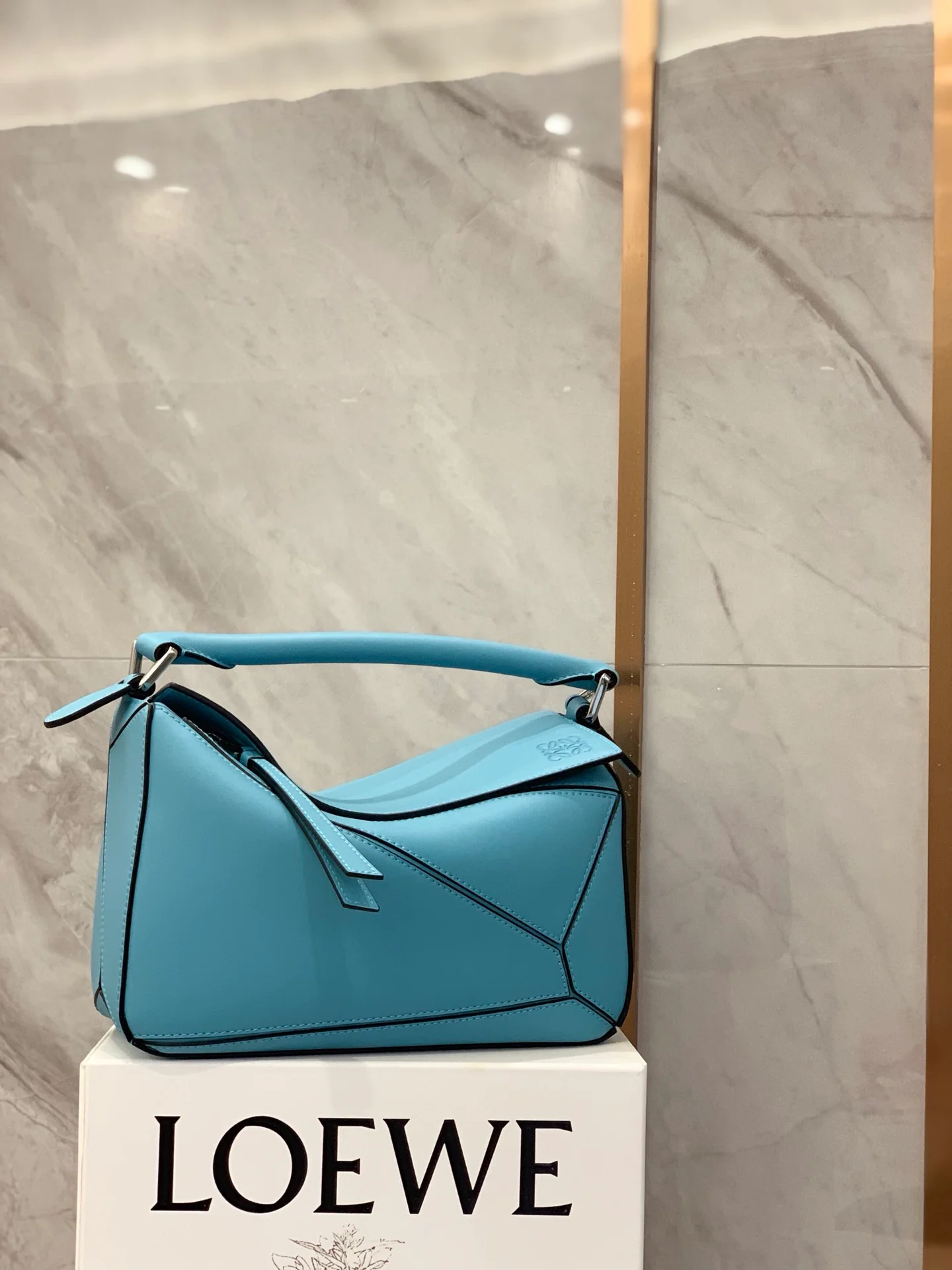 Новая сумка Loewe Puzzle Bag из телячьей кожи, 2 шт., 2 шт.