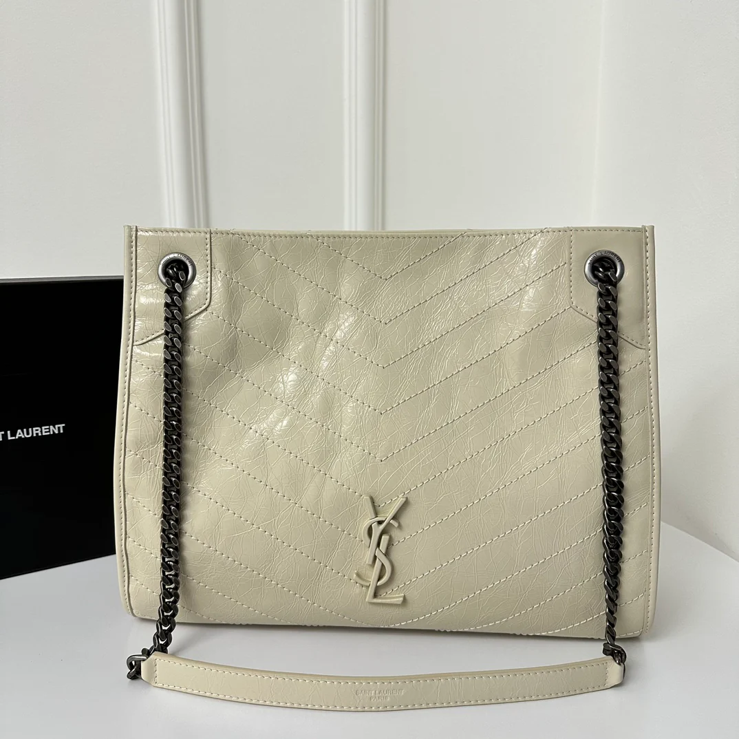 Сумка-шоппер YSL Niki - Off White