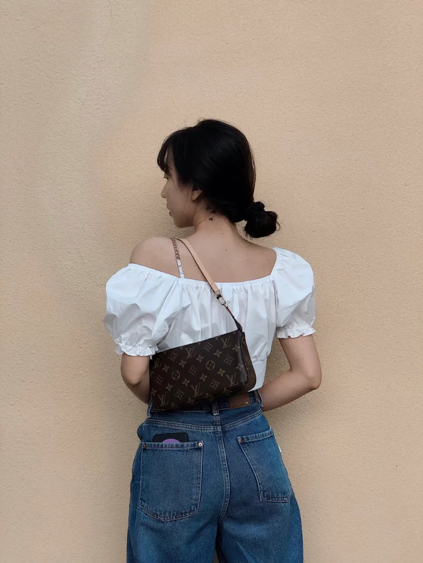 m51980-LV-холщовая сумка с монограммным принтом