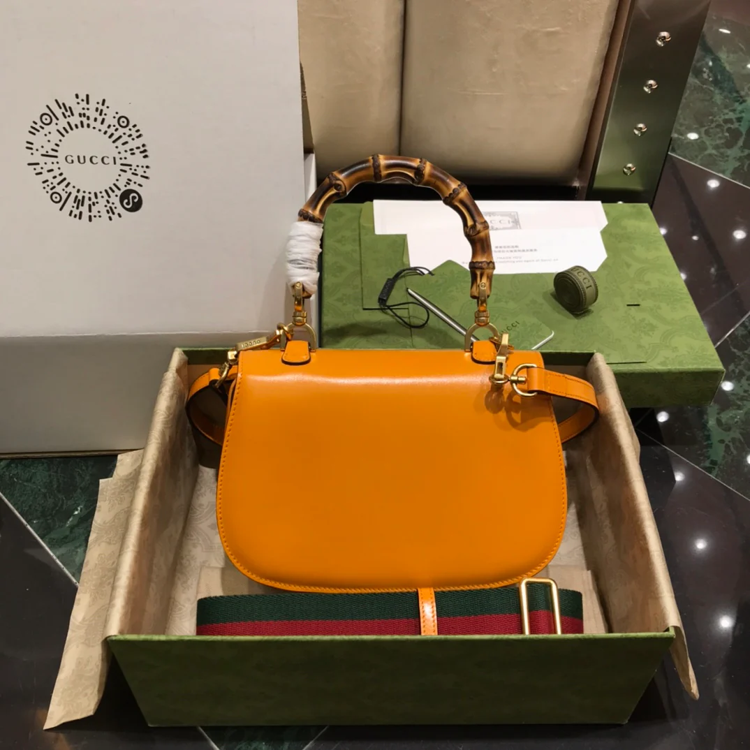 Сумка Gucci Aria Fashion Aria из бамбука