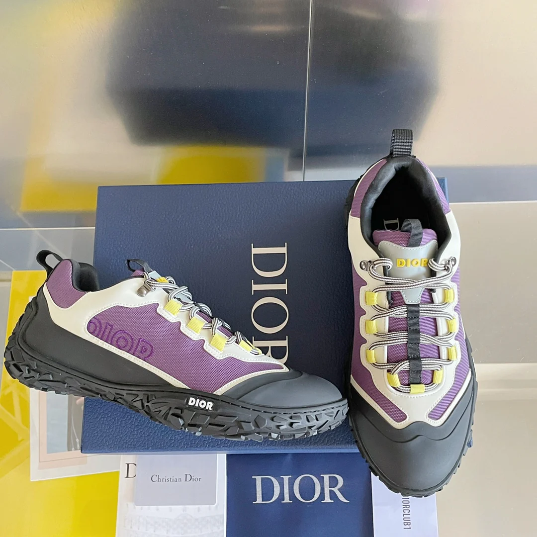 Кроссовки Dior Diorizon Series - Унисекс - Черно-фиолетовые