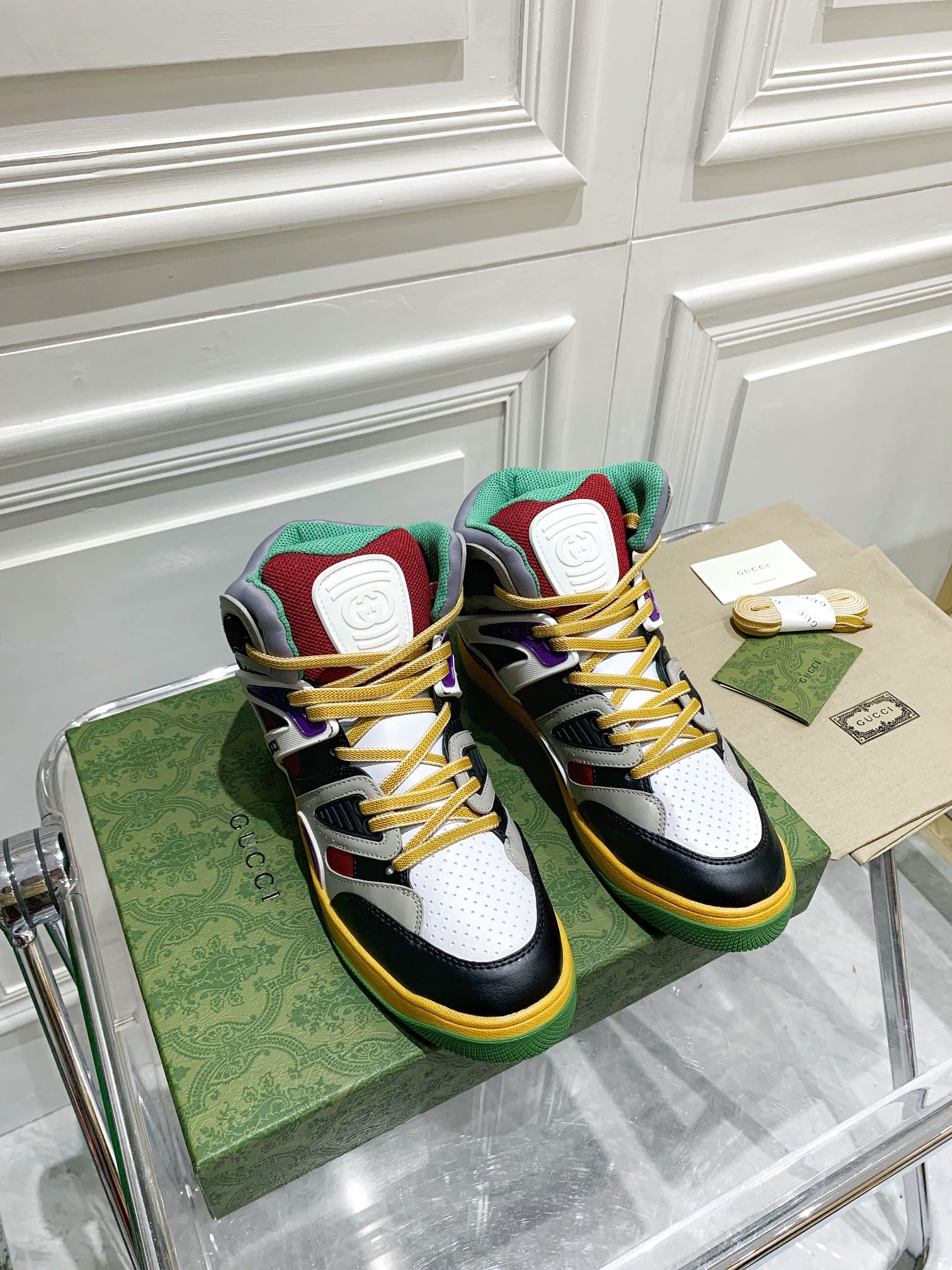 Высокие кроссовки Gucci