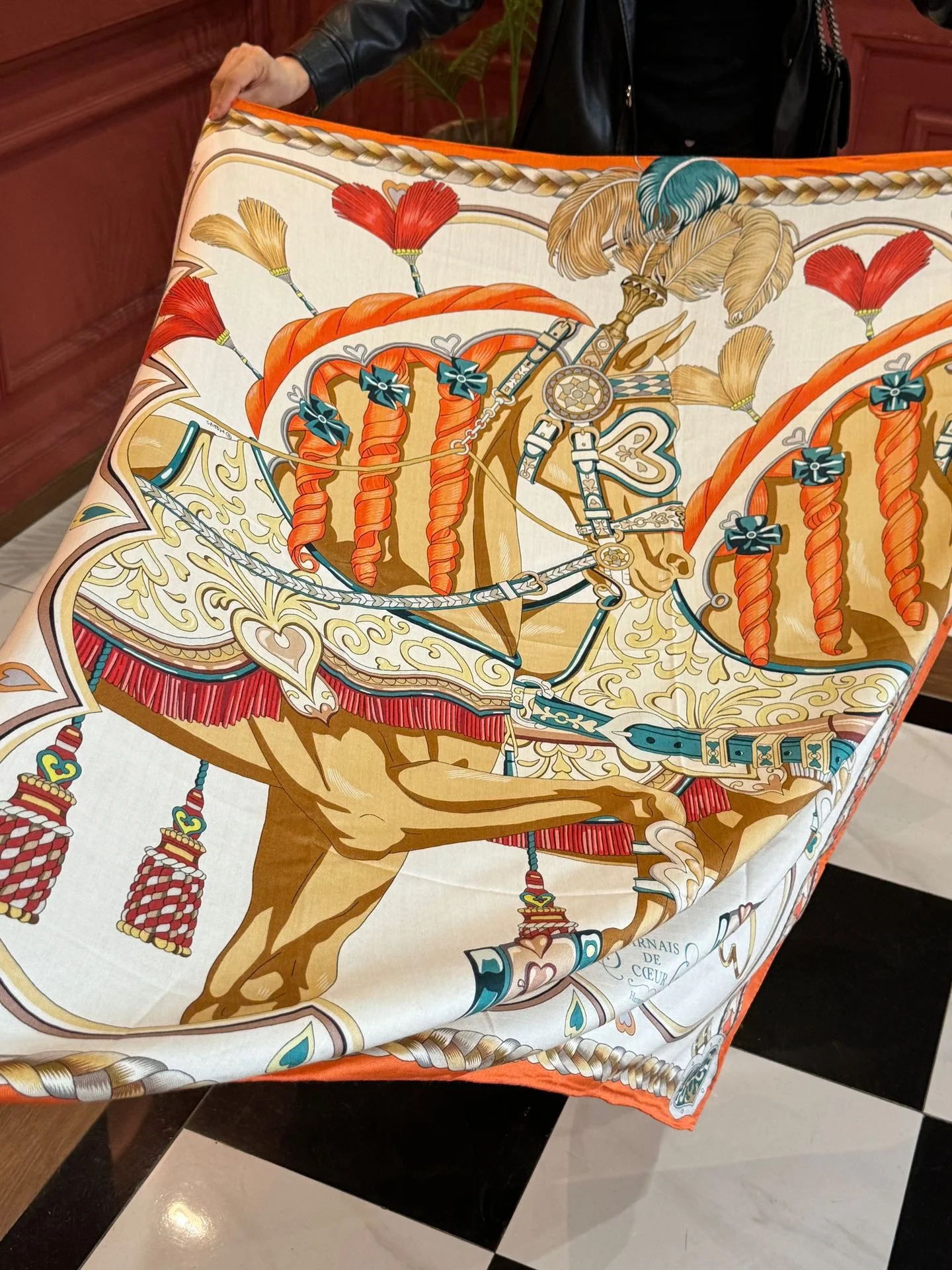 Hermes - Седло Sweet Saddle 2024 года - 140-140