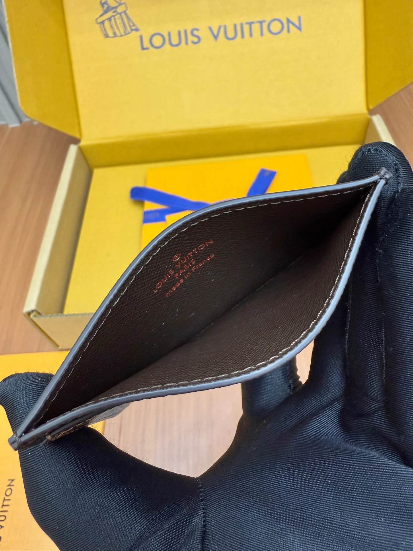 Кошелек LV-m61722 из цельной стали