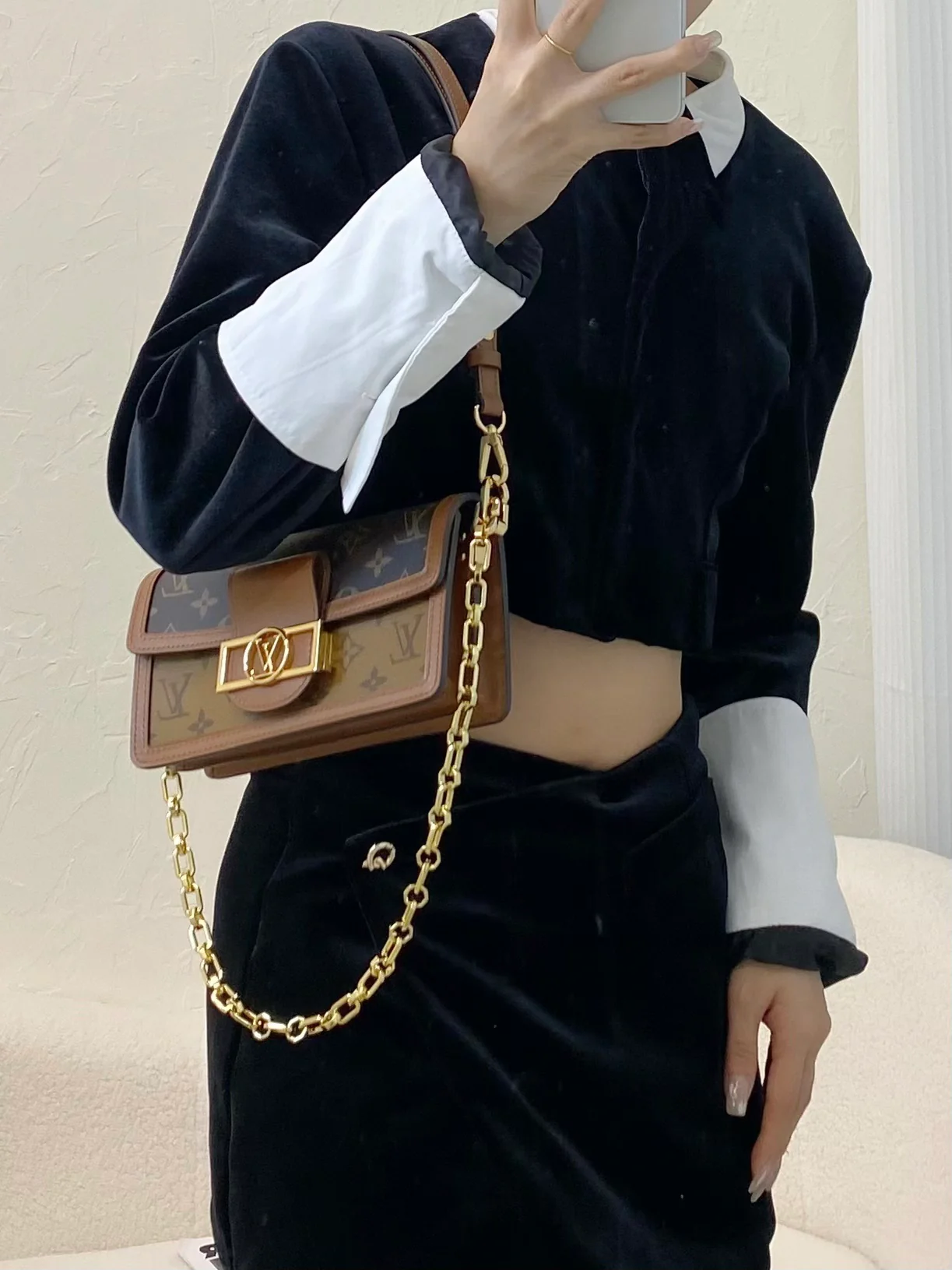 m46757-LV-dauphine-east-west-Shoulder/Crossbody Bag