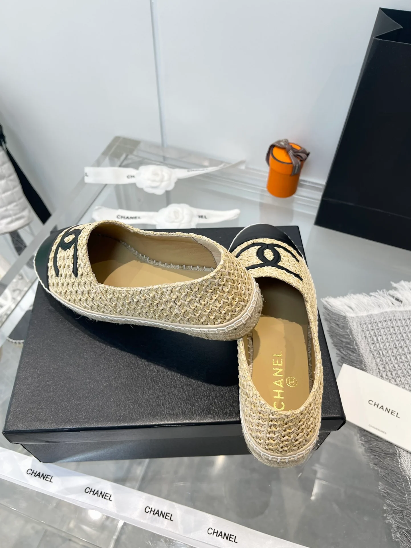 Рыбацкие туфли Chanel - 1