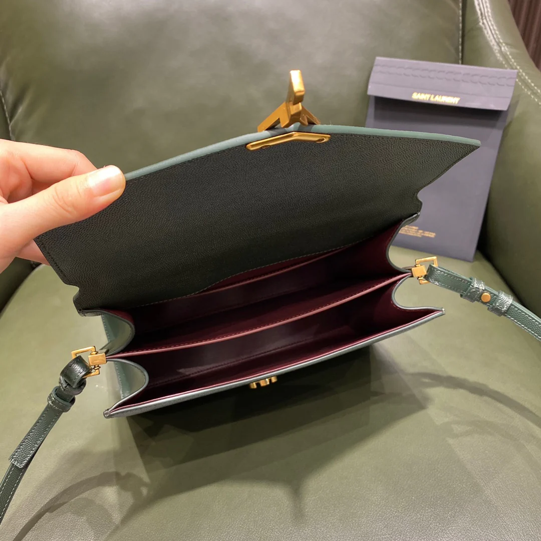 Сумка YSL Cassandra с икорным узором - 1