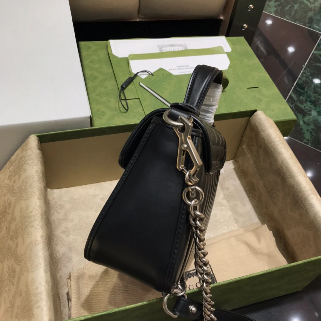 Сумка Gucci Marmont из геометрической серии - 3