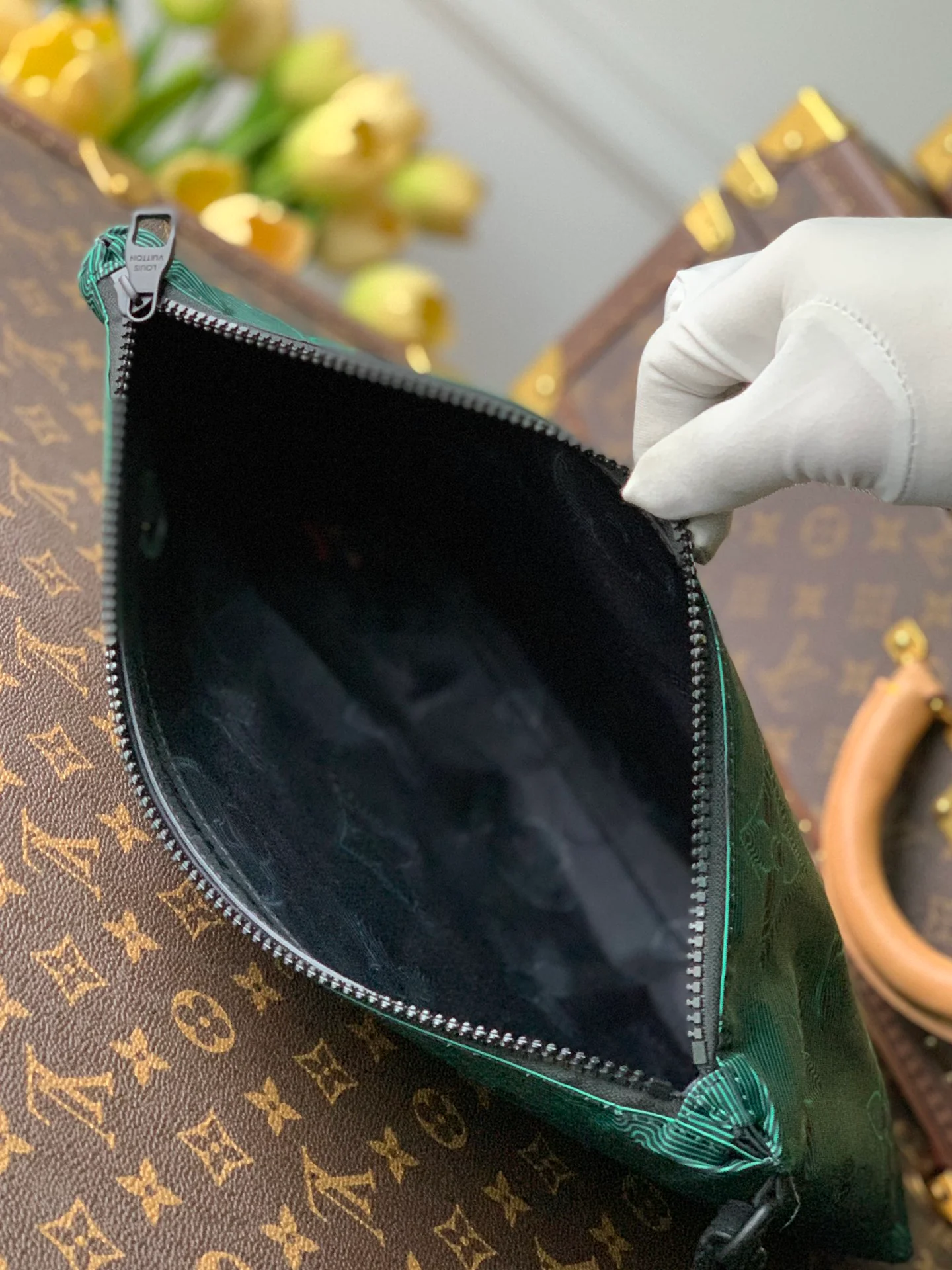 lv-m80142-двусторонняя сумка-клатч